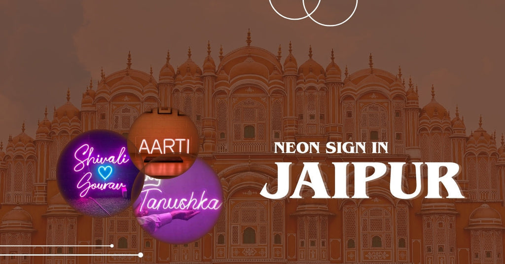 Neon Sign in Jaipur personalized with IG Store at best prices