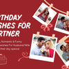 Birthday Wishes for Husband/Wife – Romantic & Heartfelt