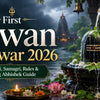 First Sawan Somwar 2026 puja vidhi, samagri, rules and Shivling abhishek guide