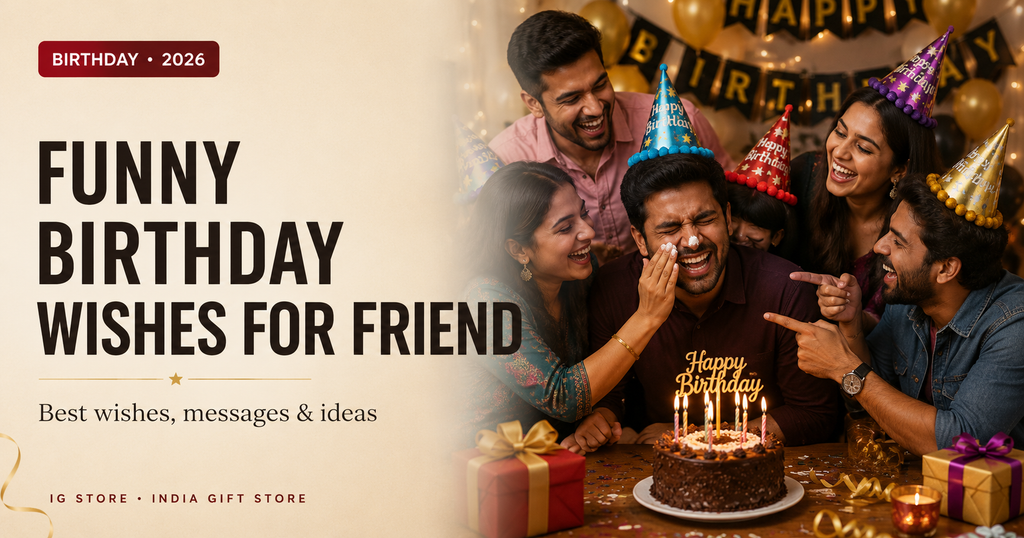 Funny Birthday Wishes for Friend featured cover