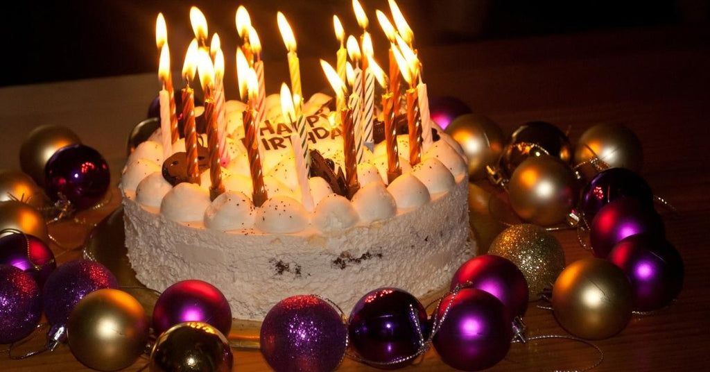 Romantic birthday celebration for lover