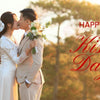 Kiss Day wishes in Hindi 2026 with romantic love theme