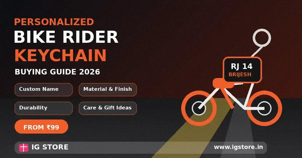 Personalized Bike Rider Keychain Buying Guide 2026 custom name material durability care and gift ideas