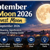 September Full Moon 2026 26 September Harvest Moon viewing guide