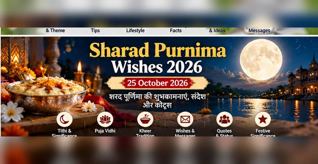 Sharad Purnima Wishes 2026 in Hindi 25 October messages quotes WhatsApp status