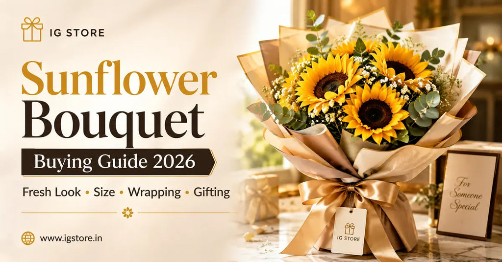 Sunflower Bouquet Buying Guide 2026 fresh look size wrapping and gifting ideas