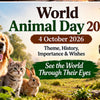 World Animal Day 2026 4 October theme See the World Through Their Eyes