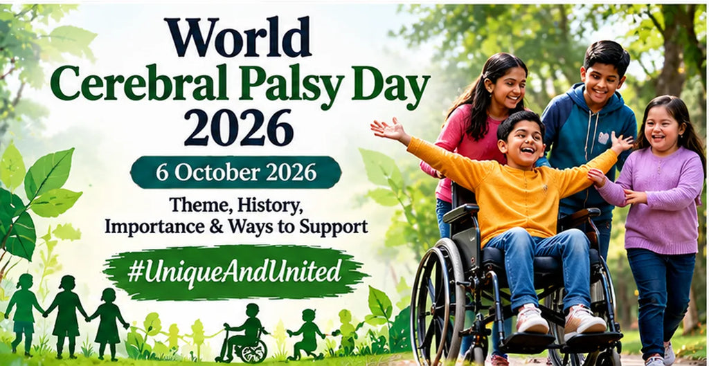 World Cerebral Palsy Day 2026 6 October UniqueAndUnited importance messages