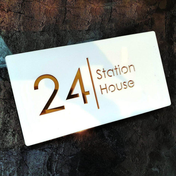 Luxury Door Name Plates for Home – Custom Acrylic & 3D Designs - IG Store