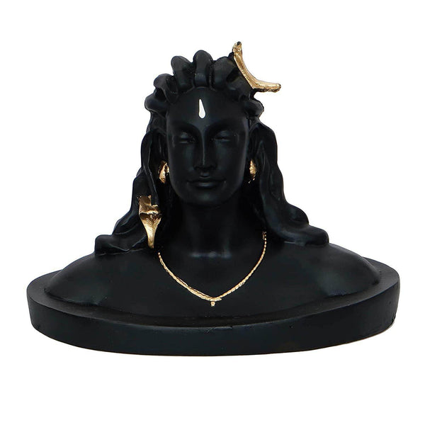 Shiva Handcrafted Polyresin Figurine – Lord Mahadev Idol for Home & Spiritual Decor - IG Store