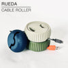 RUEDA (Wheel) Cable Roller Organizer – Tangle-Free Storage - IG Store