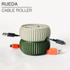 RUEDA (Wheel) Cable Roller Organizer – Tangle-Free Storage - IG Store