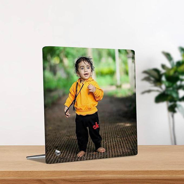 Custom Acrylic Table Photo Frame – Perfect for Baby Birthday Gifts - IG Store