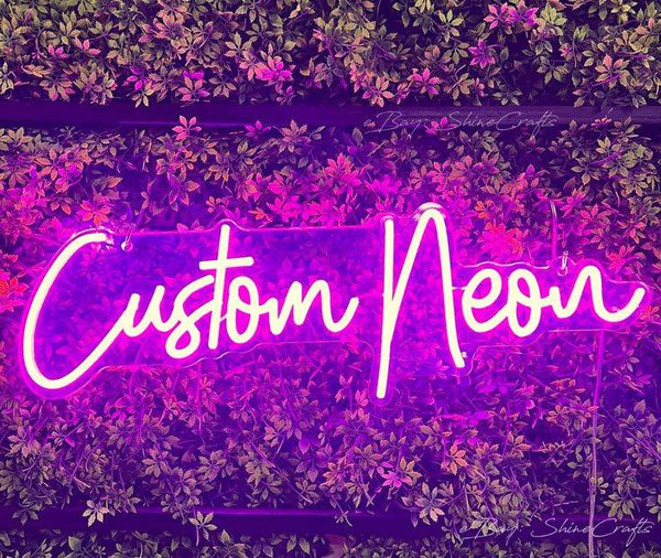 Custom Name Neon Sign – Personalized LED Wall Decor with Heart Shape | Bedroom & Birthday Gift - IG Store