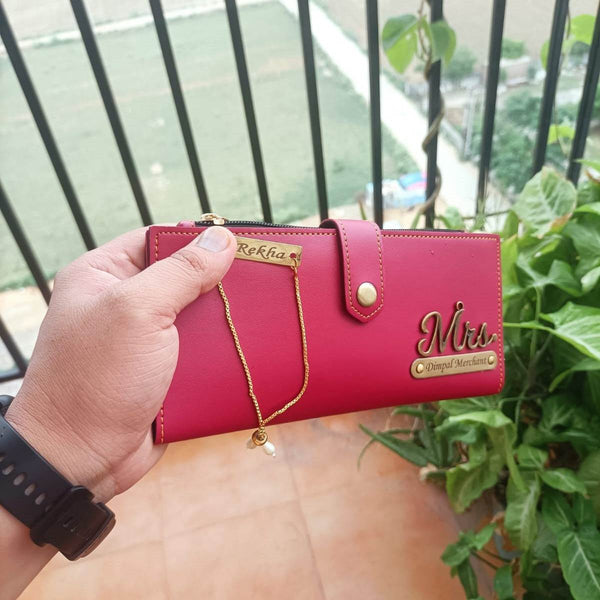 Customized Bhabhi Wallet + Rakhi Combo – Personalized Gift Set for Raksha Bandhan - IG Store