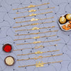 Designer Chain Rakhi for Brother | 13 Unique Brass Designs | Free Delivery - IG Store