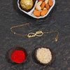 Designer Chain Rakhi for Brother | 13 Unique Brass Designs | Free Delivery - IG Store