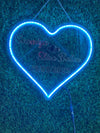 Personalised Round or Heart Neon Name Board – Custom Couples LED Light - IG Store