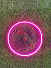 Personalised Round or Heart Neon Name Board – Custom Couples LED Light - IG Store