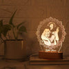 Personalized 3D Illusion Acrylic Photo Lamp for Couples – Custom Name, Date & Picture | Romantic LED Night Light Gift for Anniversary, Wedding, Valentine, Husband & Wife - IG Store