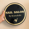 Custom Acrylic Round Name Plate & Business Sign Board - IG Store