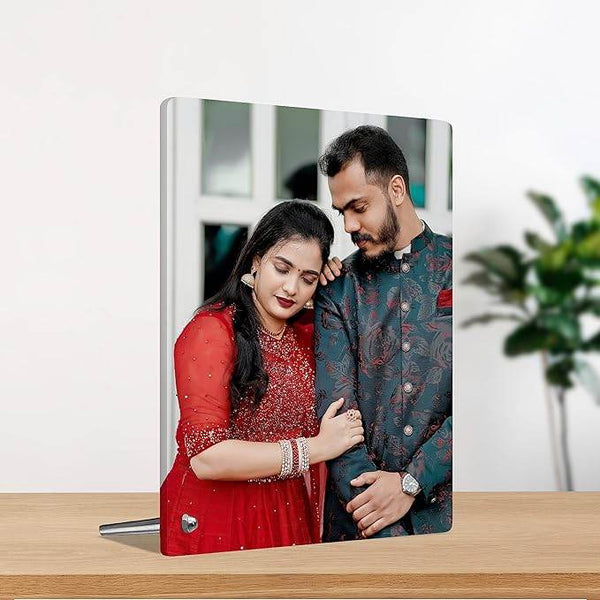 Personalized Acrylic Photo Frame – Custom Clear Frameless Photo Gift - IG Store