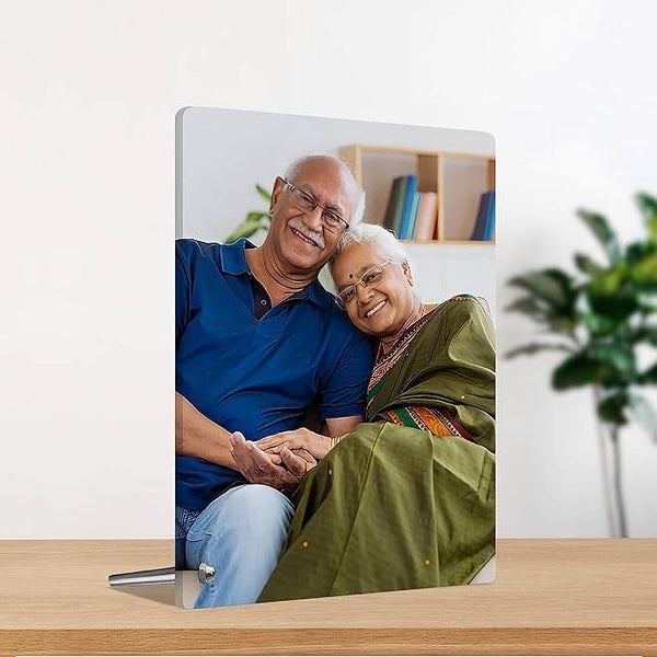 Personalized Acrylic Photo Frame – Custom Clear Frameless Photo Gift - IG Store