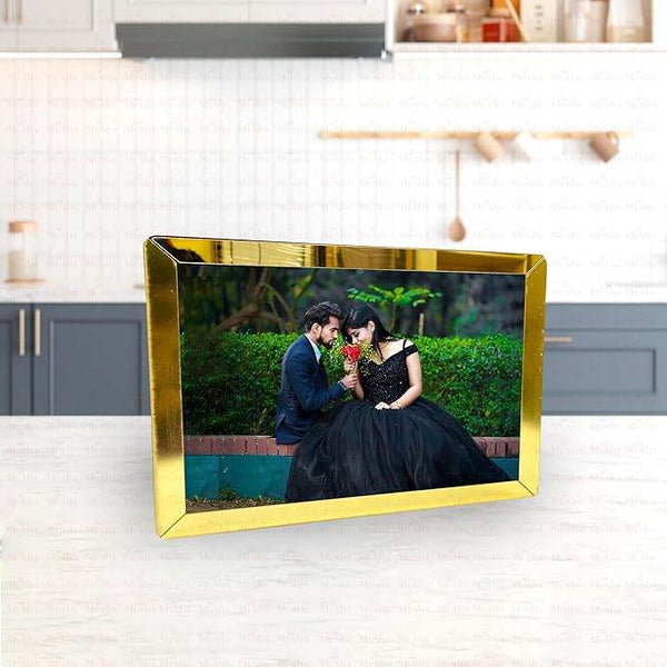Custom Photo Saving Money Box – Personalized Wooden Piggy Bank with Picture Frame - IG Store