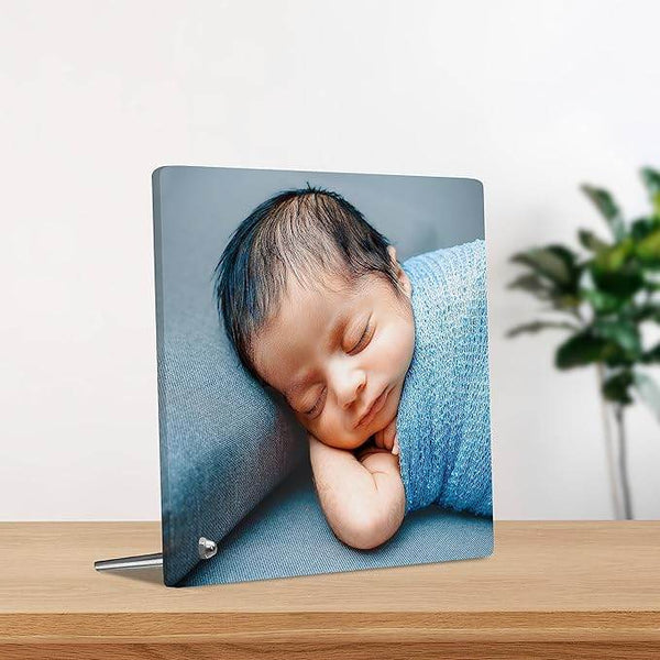 Custom Acrylic Table Photo Frame – Perfect for Baby Birthday Gifts - IG Store