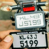 Customized Bike number plate Keychains for Bike Riders | Personalized Name Keyring - IG Store
