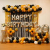 Black and Gold Birthday Decoration in Jaipur