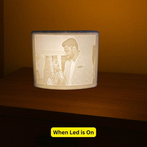 Personalized 3D Curved Photo Lamp – Unique Custom Photo Lamp Gift - IG Store