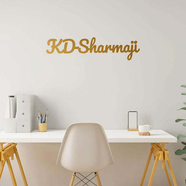 Custom Acrylic Name Plate – Personalized Wall, Door, Office & Hotel Decor - IG Store