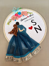 Custom Embroidery Hoop for Wedding, Anniversary & Birthday | Personalized Handmade Hoop Wall Decor