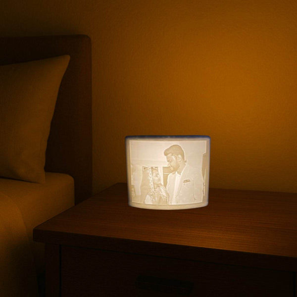 Personalized 3D Curved Photo Lamp – Unique Custom Photo Lamp Gift - IG Store