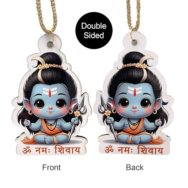Baby Shiv Double-Sided Hanging Ornament