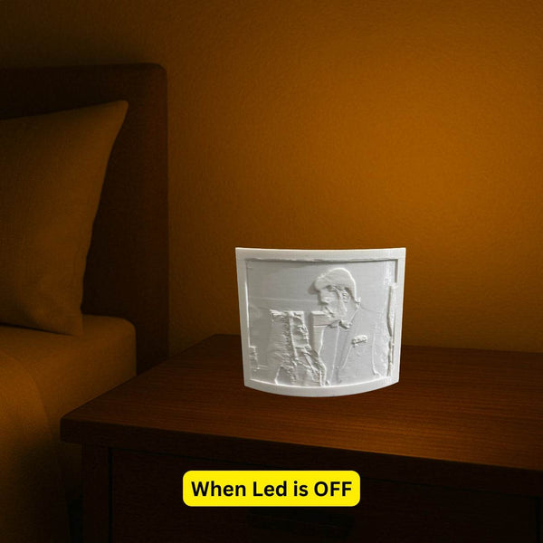 Personalized 3D Curved Photo Lamp – Unique Custom Photo Lamp Gift - IG Store