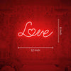 Love Neon Signs with red, pink, blue, green, yellow, and purple