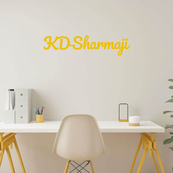 Custom Acrylic Name Plate – Personalized Wall, Door, Office & Hotel Decor - IG Store