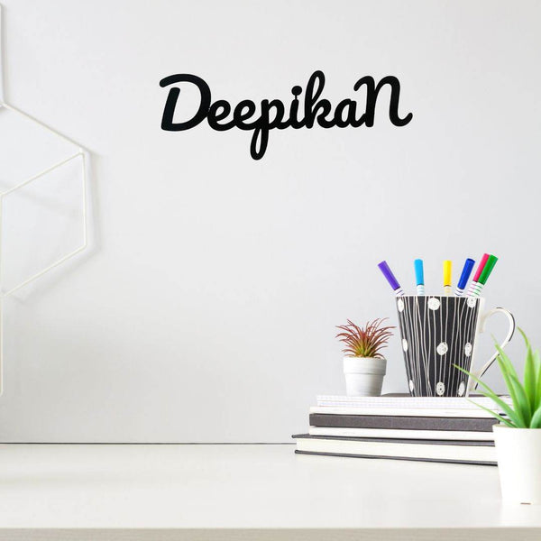 Wooden Name Plate – Customized Wall Décor - IG Store