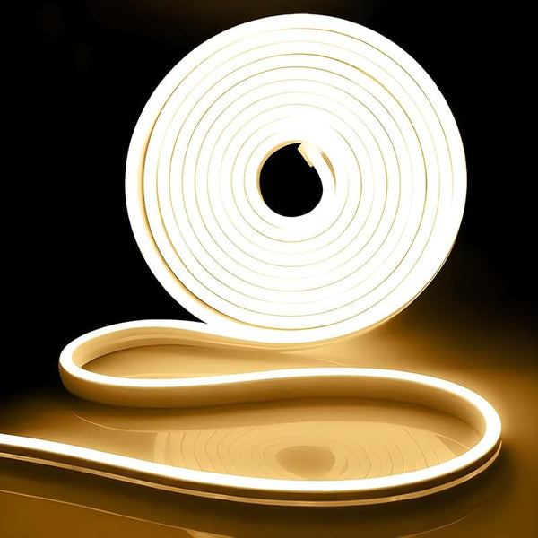 Flexible Neon LED Strip Light | Waterproof DIY Neon Sign Light | 12V Silicone LED Strip for Home & Shop Decoration