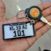 Customized Bike number plate Keychains for Bike Riders | Personalized Name Keyring - IG Store