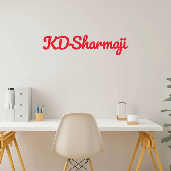 Custom Acrylic Name Plate – Personalized Wall, Door, Office & Hotel Decor - IG Store