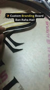 Custom Acrylic Round Name Plate & Business Sign Board