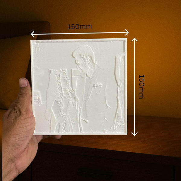 3D Photo Lamp Gift – Personalized LED Photo Frame with Yellow/White Light - IG Store