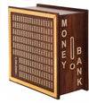 Wooden Money Saving Box for ₹1 Lakh Goal – Piggy Bank for Adults & Kids - IG Store