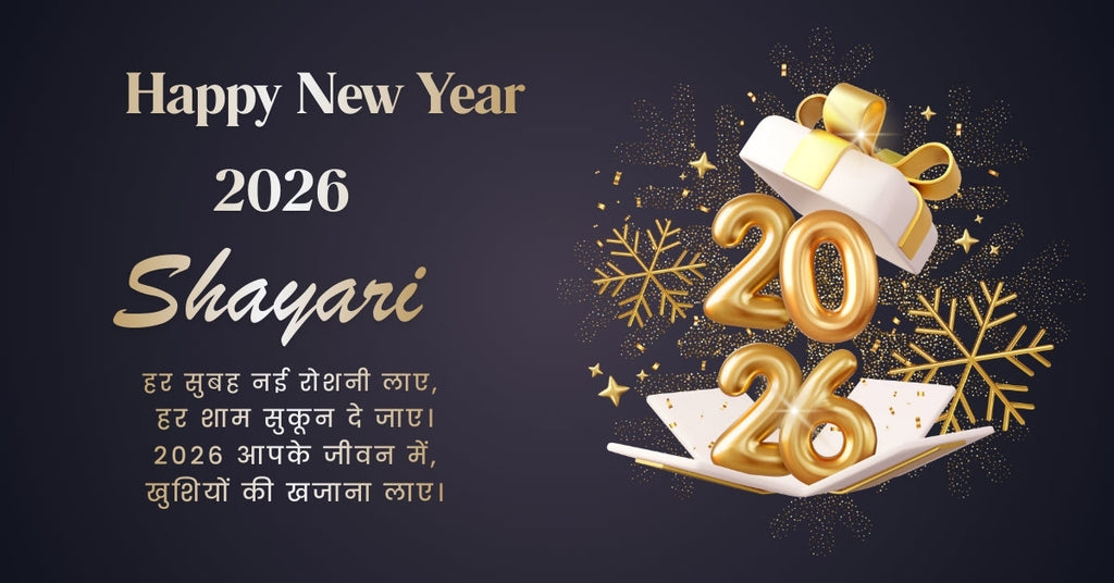 Happy New Year 2026 Shayari in Hindi Best Happy New Year 2026 Shayari in Hindi