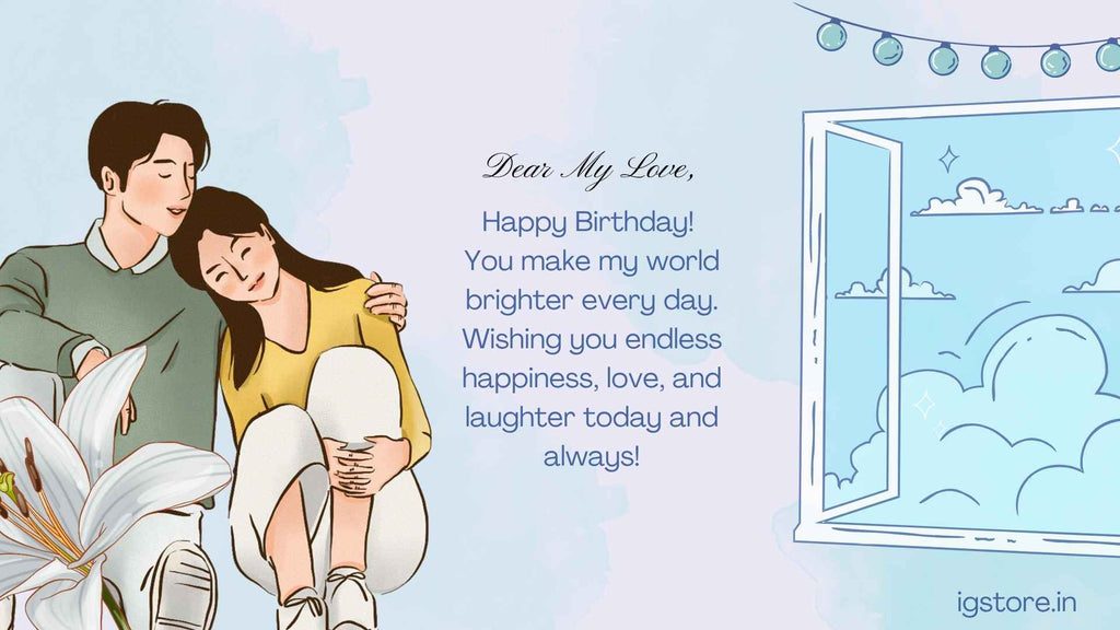 Romantic Happy Birthday Wishes for Lover