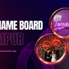 Custom neon name board in Jaipur for home and business