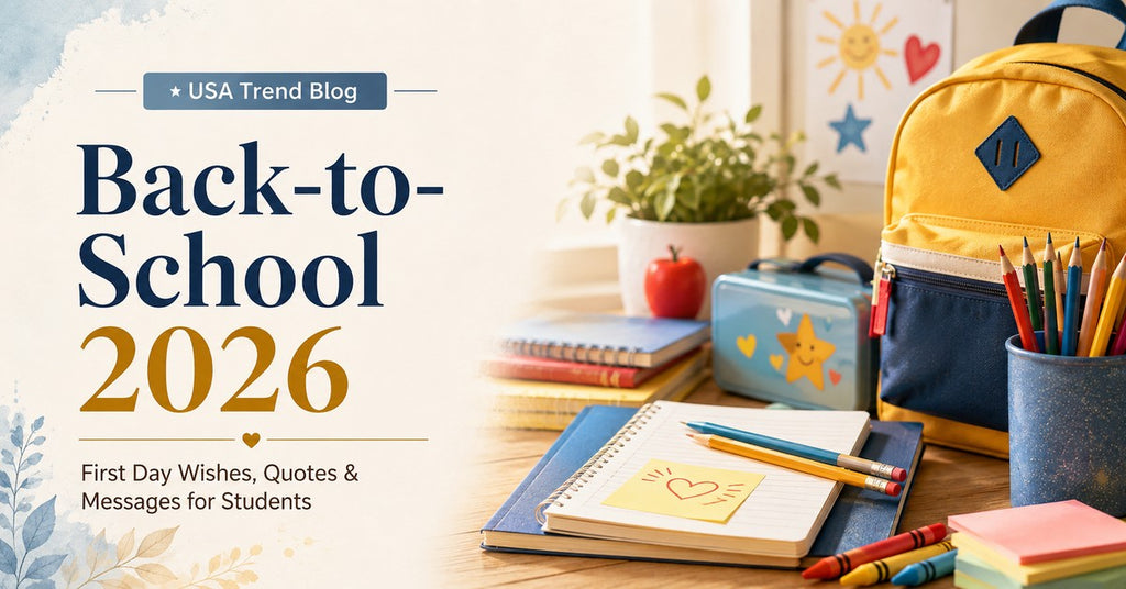 Back-to-School 2026 first day wishes quotes and messages for students